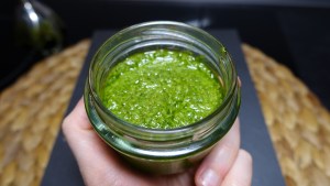 salsa pesto casera