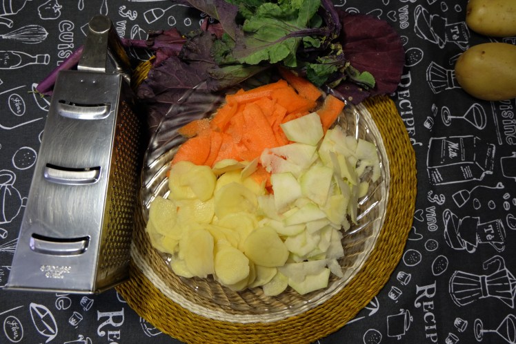 verduras al horno con limón y tomillo