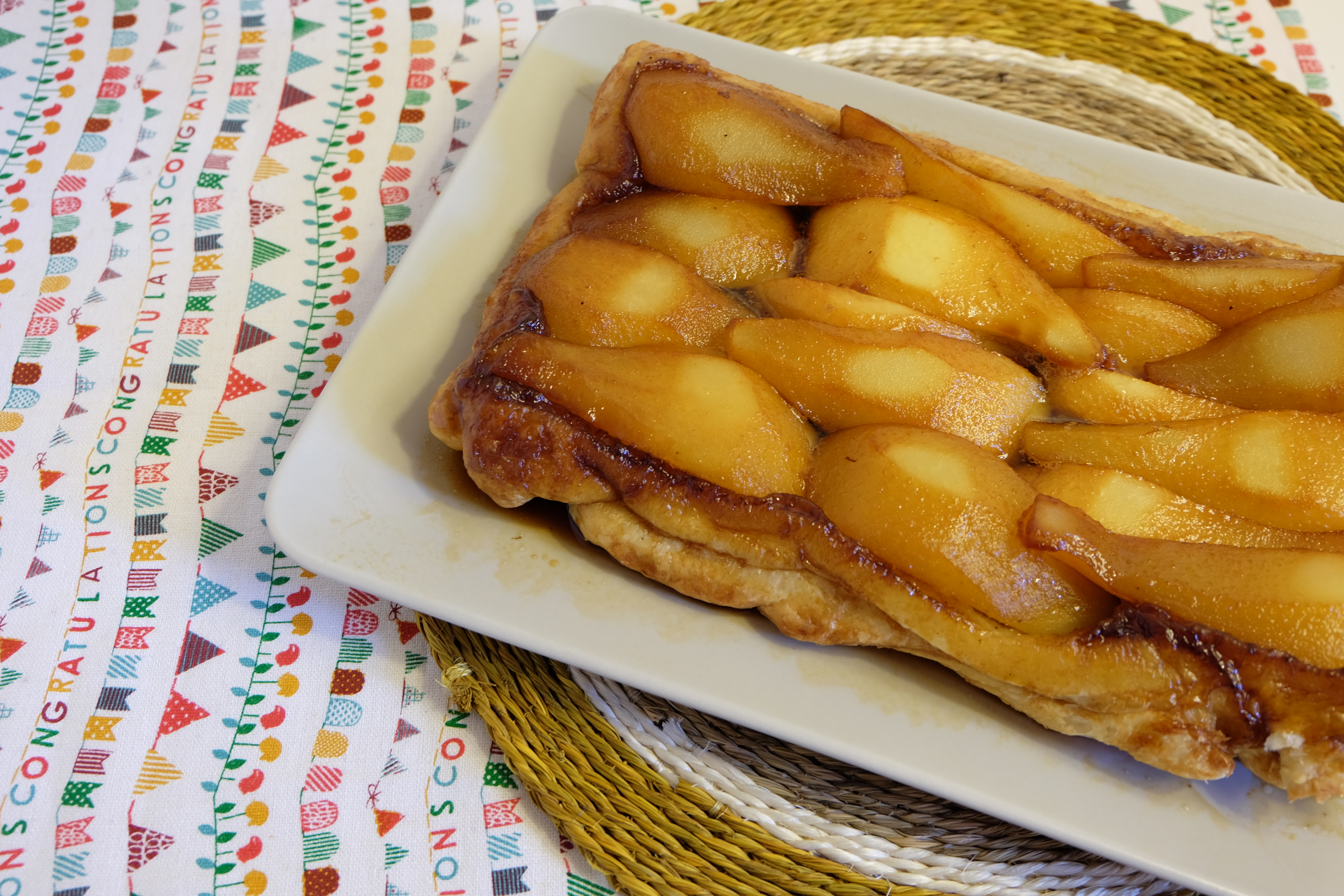 tarta tatin de pera