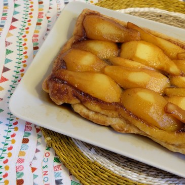 tarta tatin de pera