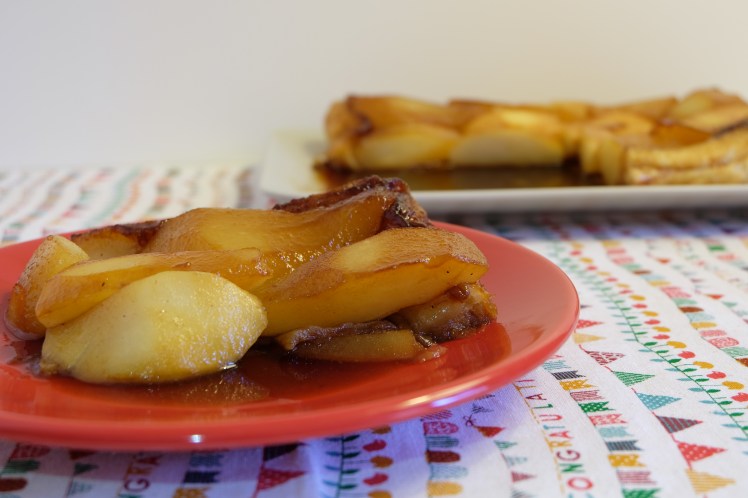 tarta tatin de pera