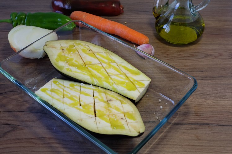 berenjena rellena