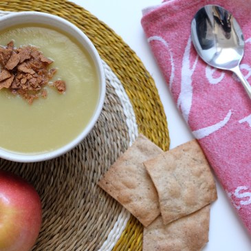 puré de calabacín y manzana