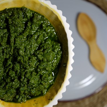 salsa pesto sin lacteos
