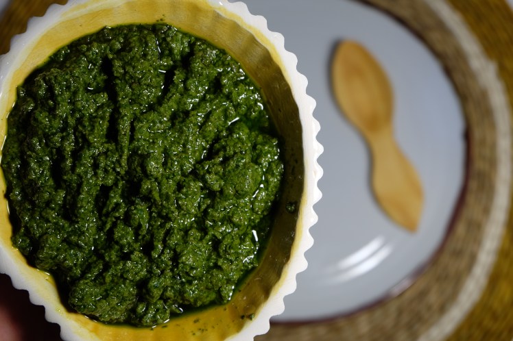 salsa pesto sin lacteos