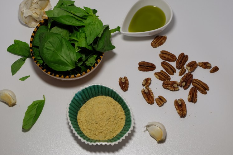 salsa pesto sin lacteos