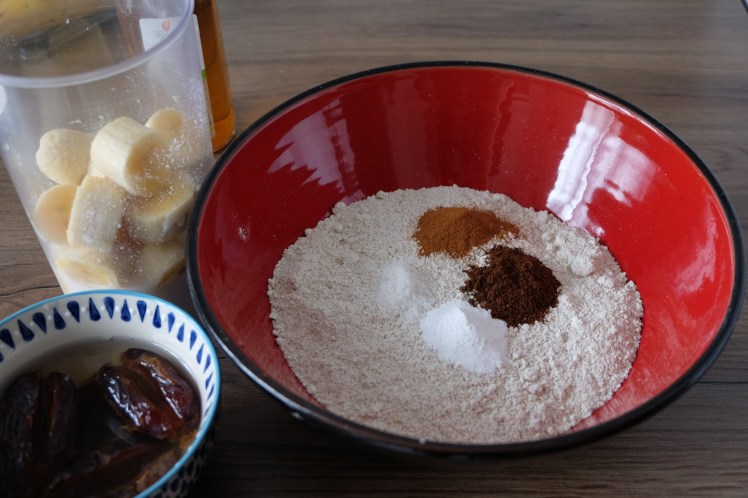 Pan de plátano y nueces