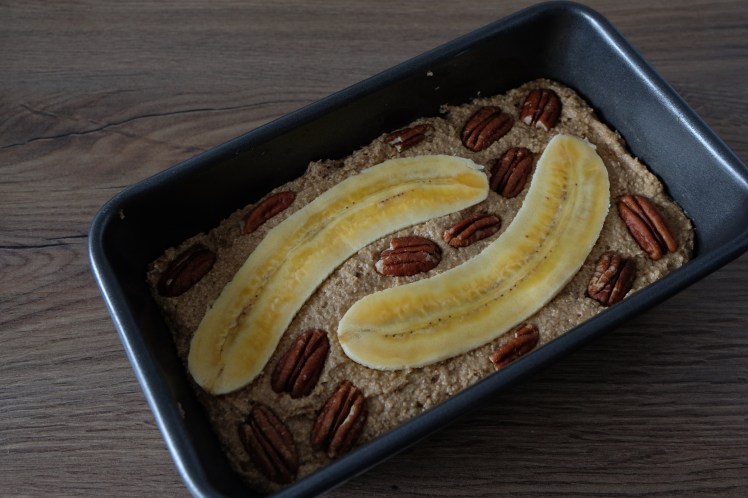 Pan de plátano y nueces
