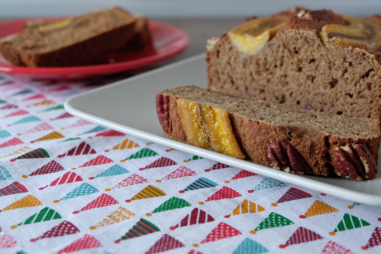 Pan de plátano y nueces