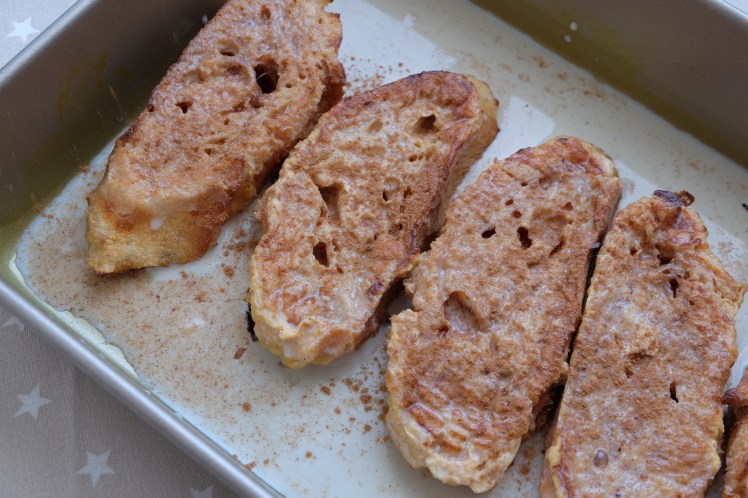 torrijas al horno
