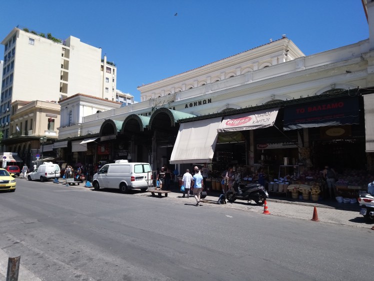 Mercado central Atenas