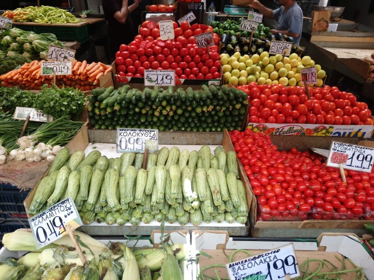 Mercado central Atenas