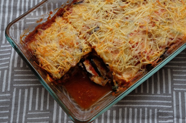 lasaña de berenjena