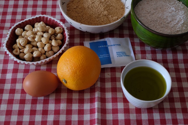 Galletas de aceite de oliva y naranja