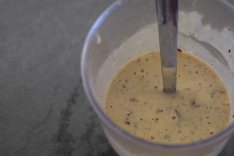 Tortitas de plátano y chocolate