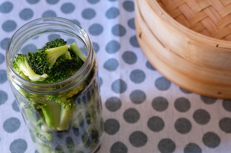 brócoli al vapor