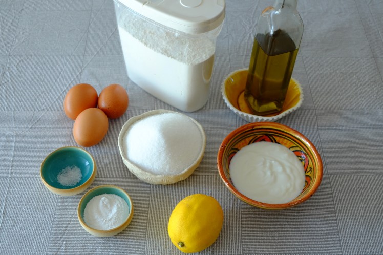 bizcocho de yogur y limón