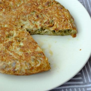 Tortilla de habas