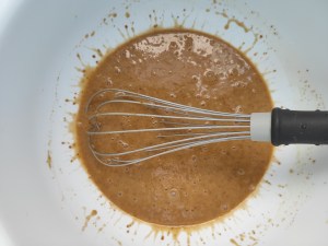 bizcocho sin gluten con manzana