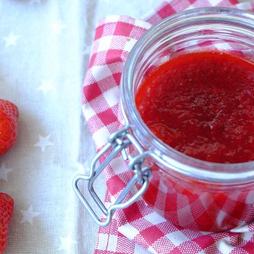 Mermelada casera de fresas