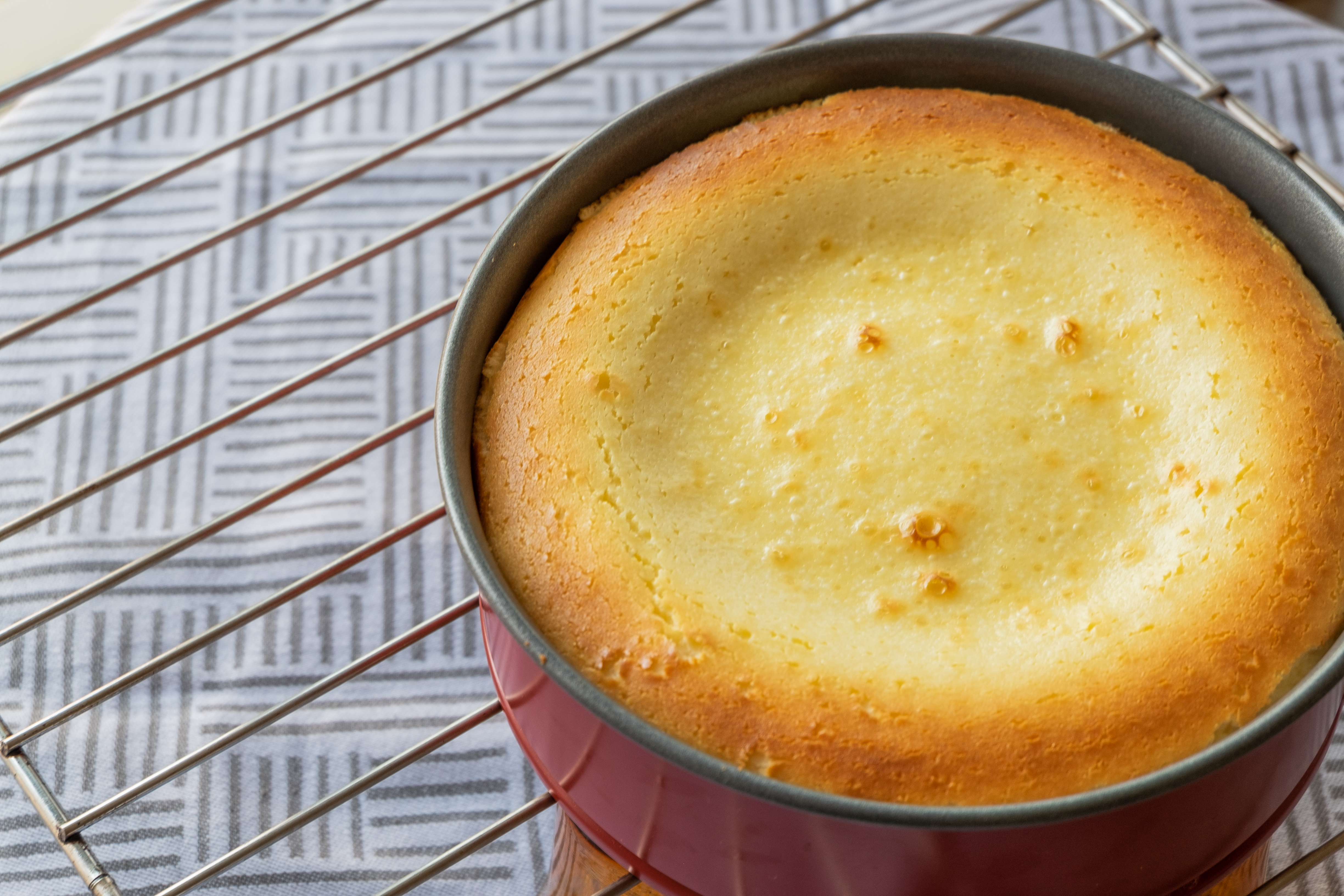 tarta de queso con frutos rojos
