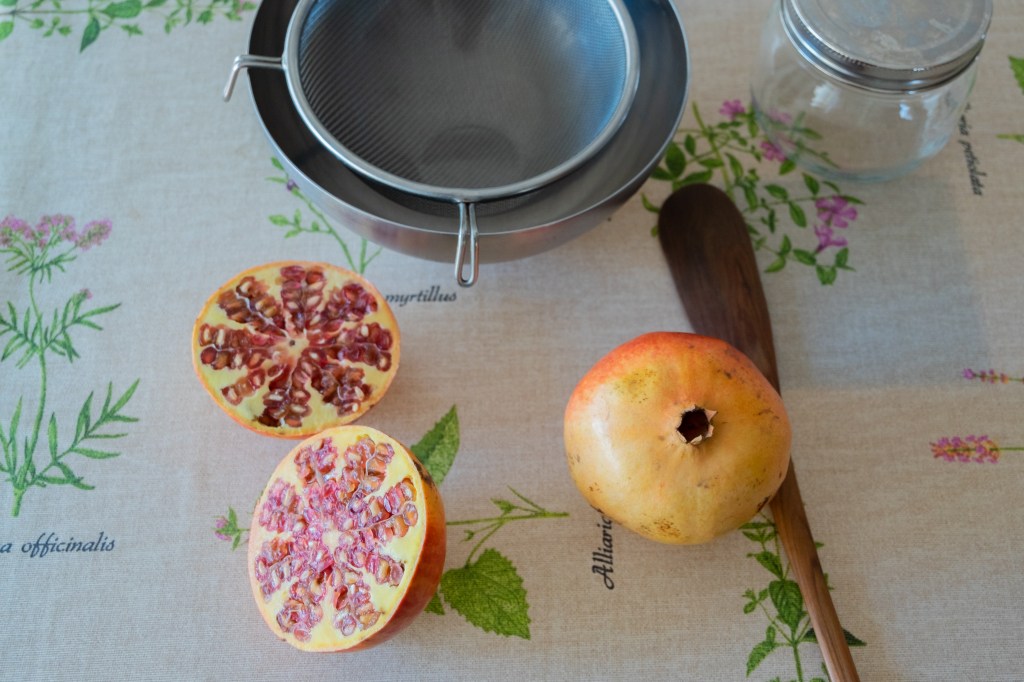 cómo limpiar la granada