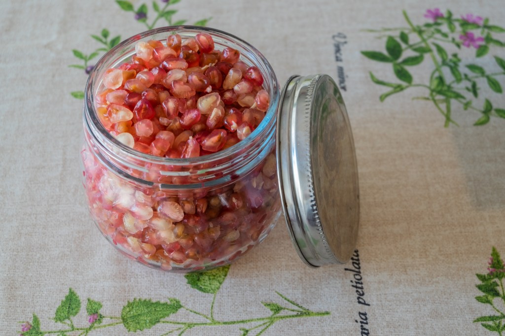 cómo limpiar la granada