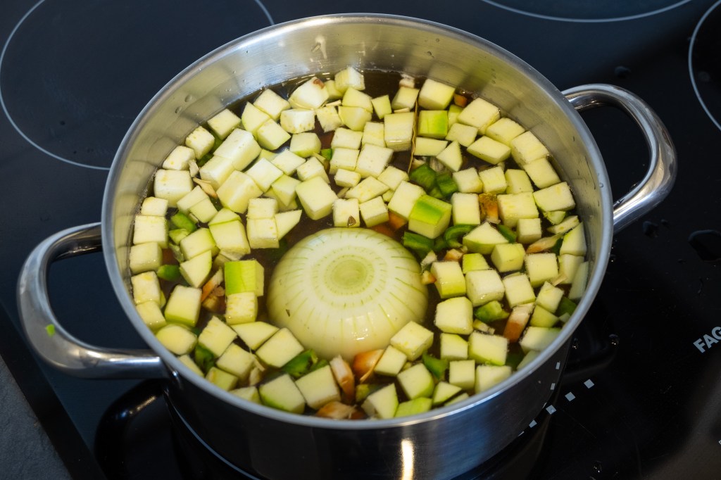 lentejas con verduras