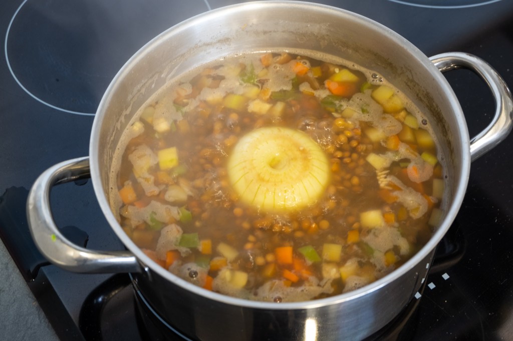 lentejas con verduras