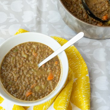 lentejas con verduras