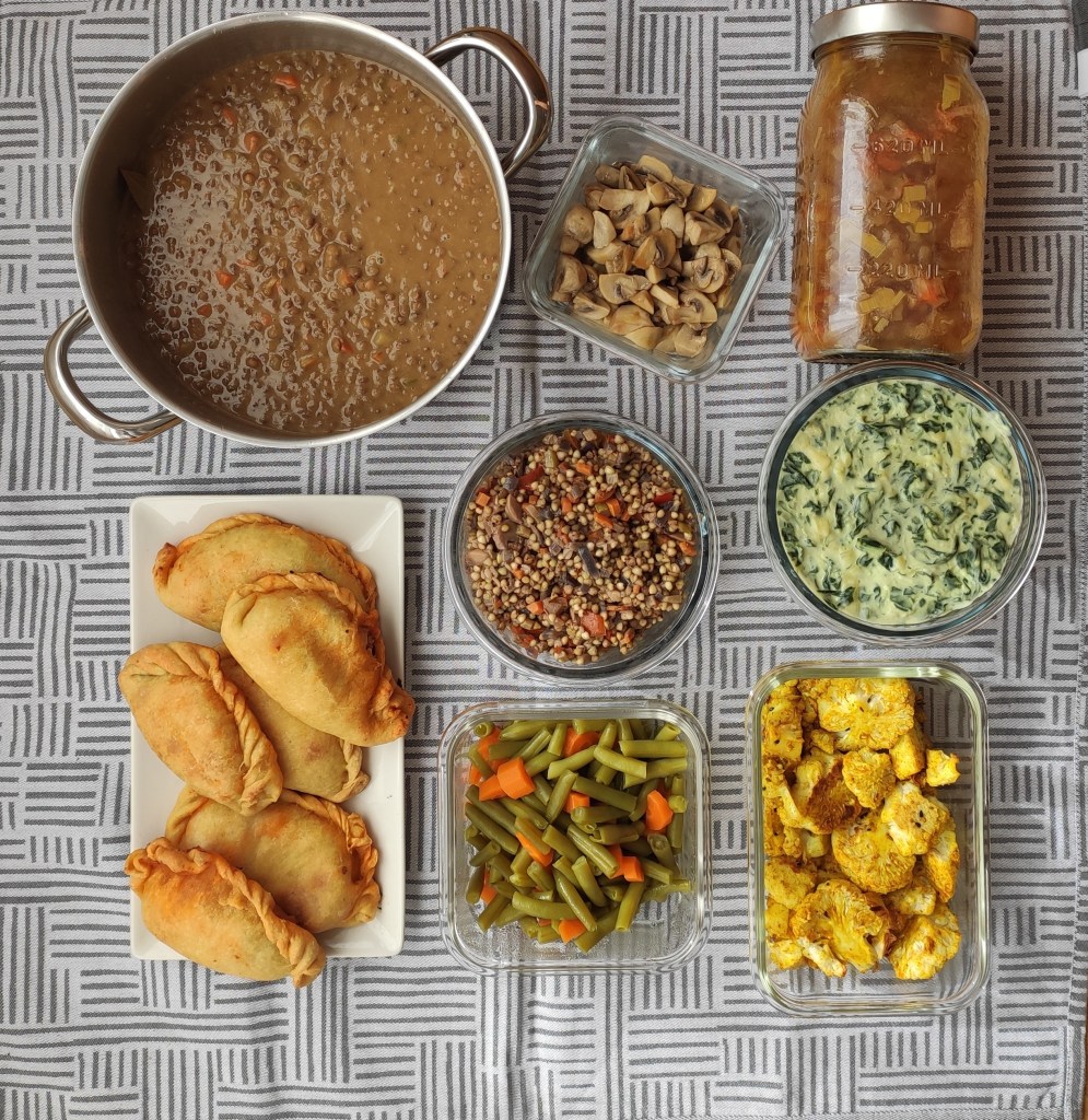 lentejas con verduras