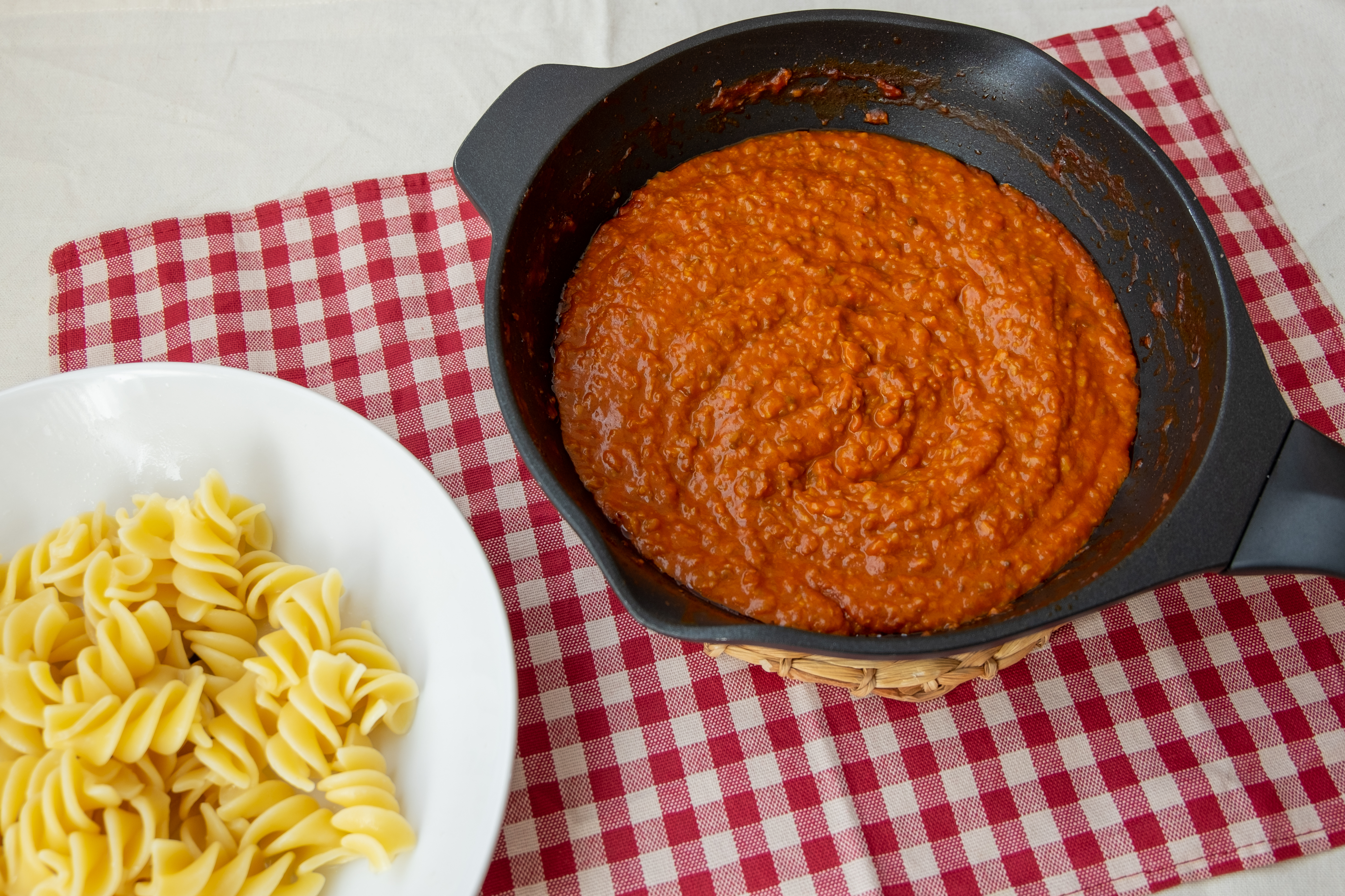 boloñesa de champiñones