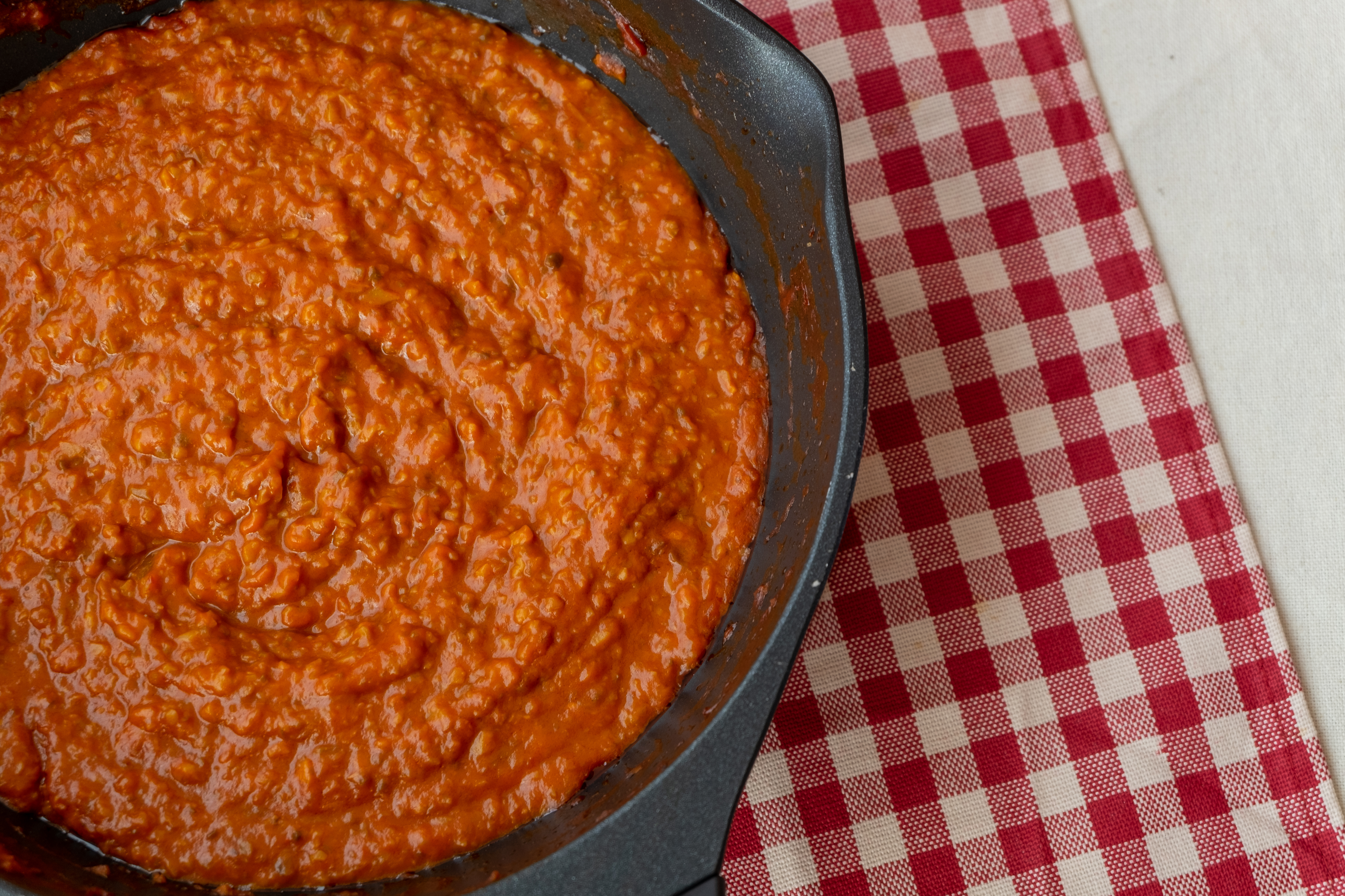 boloñesa de champiñones