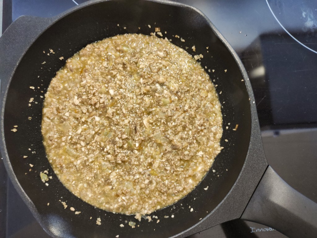 boloñesa de champiñones