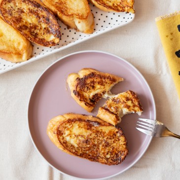 torrijas ligeras y jugosas
