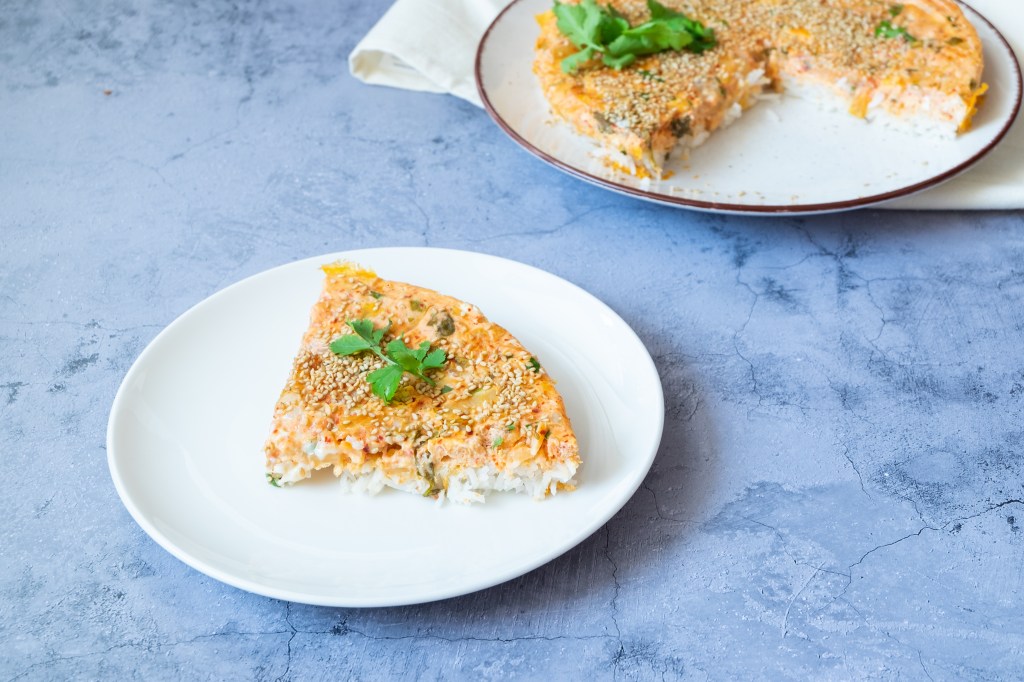 Huevos coreanos con arroz