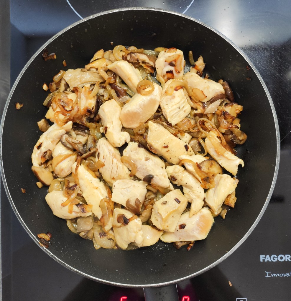 pollo cremoso con mostaza