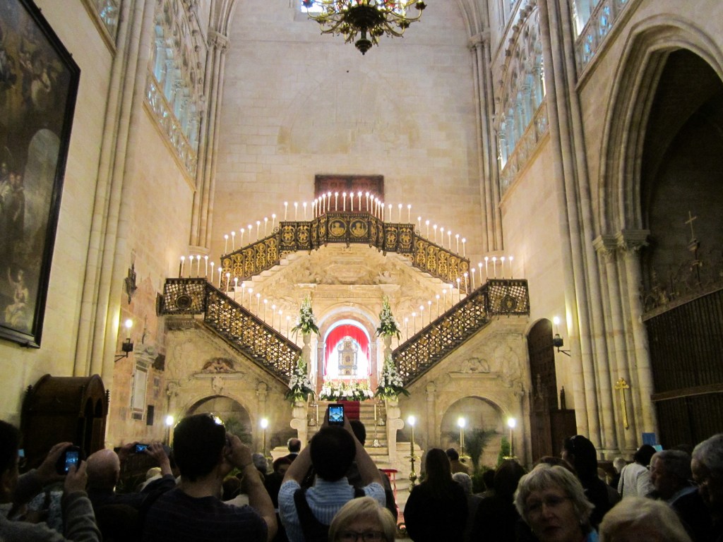 Escalera dorada Catedral de Burgos