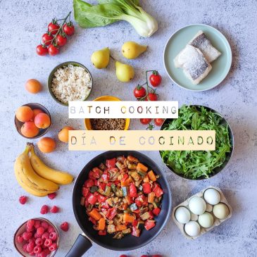 batch cooking dia de cocinado