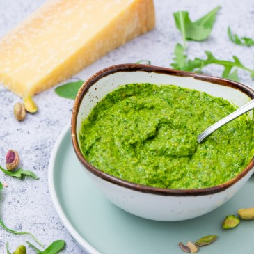 Pesto de pistachos